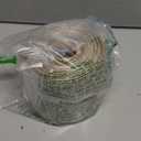 Ribbli Light Champagne Velvet Wired Ribbon 4 Inch Ivory Velvet with Champagne Glitter Christmas Ribbon for Christmas Tree Decoration Big Bow Gift Wrapping Crafts Wreaths Supplies