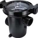 310-6500 Pool Pump Strainer Housing with Lid & Basket Compatible with Waterway Hi-Flo/Hi-Flo II Pumps 310-6500 Pump Housing Designed for Swimming Pool and Spa Pumps