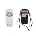 River of Goods
3-Speed Ceiling Fan Handheld Remote Control and Receiver Kit, White