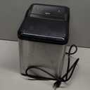 Typhur Fast Nugget Ice Maker Countertop with Self-Cleaning Pump, 35lbs/24H Crushed Pebble Ice Machine with Pellet Ice, 8 Packs Cleaner, Dual Ice Scoops for Home, Kitchen, Party, RV, Stainless Steel (Piano Black)