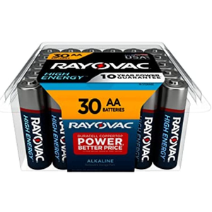RAYO ALK HIGH ENERGY AA 30PK