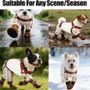 Anti Dust Pants with Shoes for Dogs Outdoor Anti Dirt Pants for Dogs for Small/Medium Dog in Rain/Snow/Hiking (2XL)