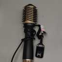 Lopeie Hair Dryer Brush Blow Dryer Brush in One, 4 in 1 Hair Dryer and Styler Volumizer with Oval Barrel, Professional Salon Hot Air Brush for All Hair Types, Gold