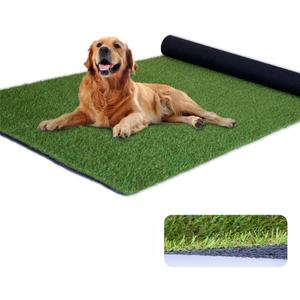 0.8 Inch Grass Height Artificial Grass 3FT x 10FT Customizable Flame Retardant UV Resistant Synthetic Grass Indoor Balcony, Entrance Decor Green Fake Turf Carpet (EXP 08/19/26)