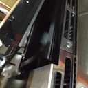 SHARP SMO1754JS Over the Range Microwave Oven with 13.6" Carousel Turntable, 30-inch, 1.7 Cubic Feet, 1,000 Watt, 300CFM Fan, Sensor Cooking, Edge to Edge Black Glass with Stainless