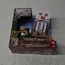 Mattel Minecraft Action Figure Set, Blast Attack Ghast with Lights, Sounds, Launcher & Projectile, Plus Piglin Warrior Inspired by The Movie