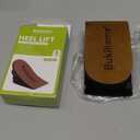Adjustable Heel Lift Inserts for Shoes - Pack of 1 Bukihome Adjustable Heel Lift Inserts for Shoes for Heel Pain,Heel Spur,Orthopedic Heel Lift Inserts Medium(Women 9-11.5/Men 7-9.5), Brown