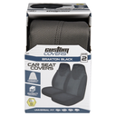 Custom Covers Braxton Black,Contains 2 Car seat covers