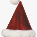 Halco Premium Santa Hat - Plush Velvet
