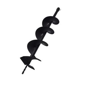 ALL-CARB Auger Drill Bit 6 x 31.5 Inch Garden Spiral Drill Bit Earth Auger Bit Post or Umbrella Hole Digger with 3/4 Shaft
