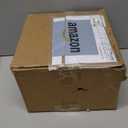 32oz Glass Food Storage Jars with Airtight Clamp Lids,Set of 4 Airtight Glass Canister Square- Clear Storage Container for Kitchen Container Storing Sugar, Flour, Cereal,Coffee,Spice