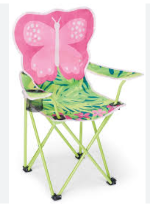 Glacier Edge Butterfly Child's Outdoor Chair (Frustration-Free Packaging)