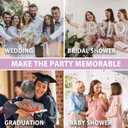 Christmas Advice and Wishes Cards Box - 50 Pcs Wedding & Baby Shower Advice Cards, Well Wishes Box for Graduation, Christmas, Birthday Party Decorations, Bridal Shower Games(Mistletoe) -A10