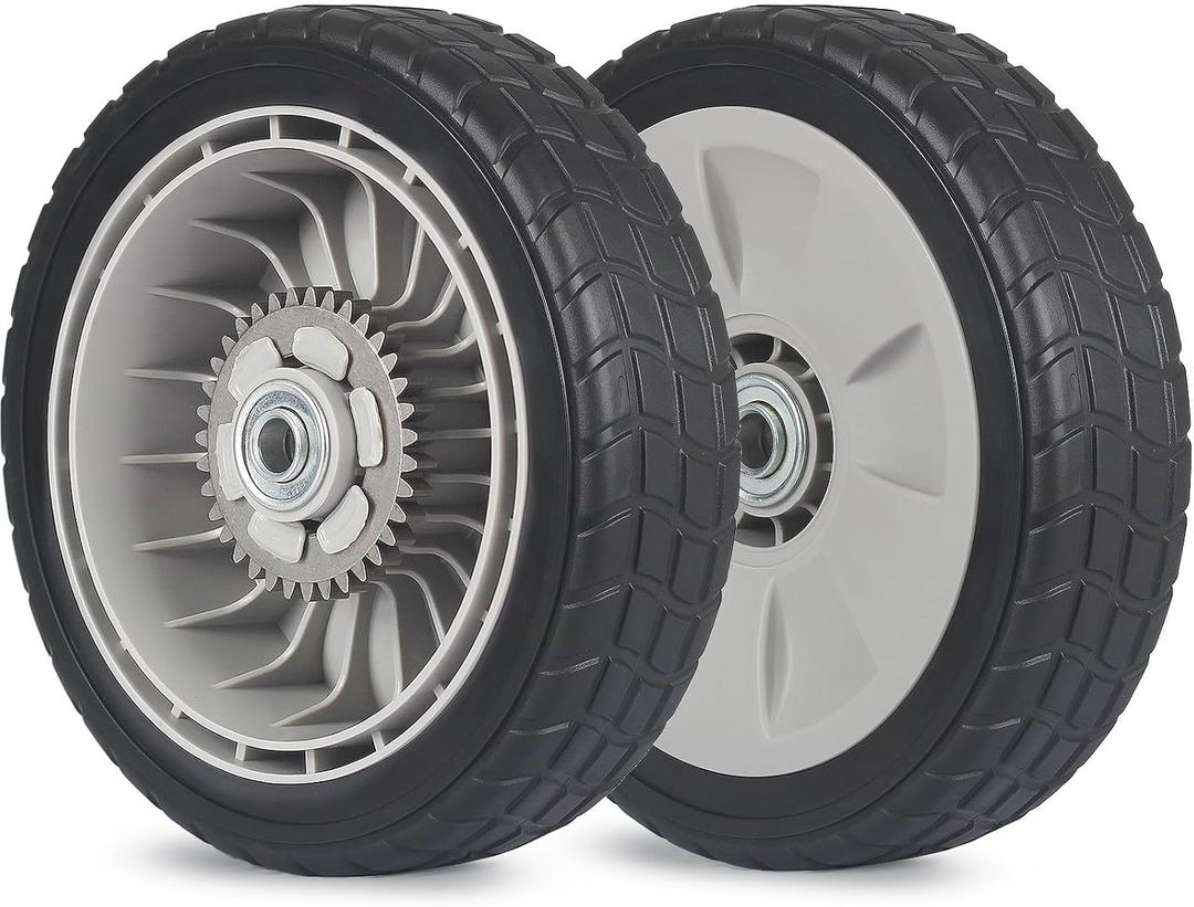 GICOOL 42710-VE2-M02ZE Rear Wheels, 8 Inch Wheels Fit for HRR216 HRS216 HRT216 Honda Walk-behind Lawn Mower, Pack of 2