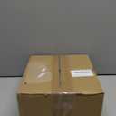 Bottom-Deepened-3 Pack Clear Hard Shell Zipper Case L+M+S,Portable Zipper Bags Waterproof Cosmetics Bags,Organizer Pouch For Snacks,Toy,Diapers,Travel,White