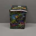 Realistic Dinosaur Moveable Shooting Toys, 2 Pack Launchers with Aiming, Roaring Dino Eyes & Belly Glow, LCD Score Record, Stocking Stuffers for Kids Toys Gifts for Boy Ages 3 4 5 6 7 8 9 10+ Year Old (Green)