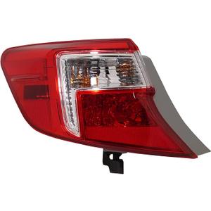 Garage-Pro Tail Light Compatible with Toyota Camry 2012-2014 Mounts on Body Halogen With bulb(s) Driver Side, Outer TO2804114