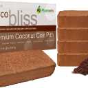 Coco Coir 650gm Bricks (5-Pack) - Organic Coco Coir for Plants & Gardening - OMRI-Listed Cocopeat for Garden Soil, Seed Starter Soil, & Mulch - Organic Coconut Bricks - Coconut Fiber Potting Mix