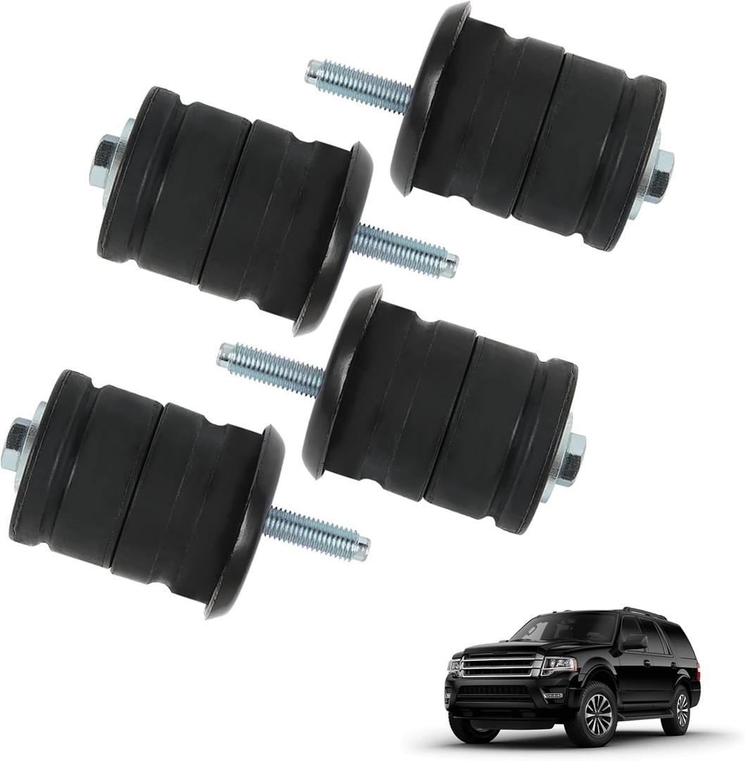 4Pcs Body Mount Kit Replacement for 2007-2017 Expedition 2009-2014 F-150 2007-2017 Navigator