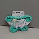 JOIE ~ Butterfly Shaped Silicone Ice Cube Tray-BPA Free~12 Cavities, Blue 