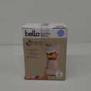 bella 10 Speed Countertop Blender, Juicer & Smoothie Maker, Fits-anywhere Kitchenware, Slim Flip & Store Design, Dishwasher Safe 48oz Capacity Pitcher & Lid, Stainless Steel Blade, 450 Watt, Blossom
