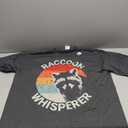 Raccoon Whisperer Raccoon Feeder Love Raccoons Pet Raccoon T-Shirt (XL, Black)