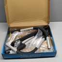 Ally Peaks Pull Up Bar for Doorway | Thickened Steel Max Limit 440 lbs Upper Body Fitness Workout Bar| Multi-Grip Strength for Doorway | Indoor Chin-Up Bar Fitness Trainer for Home Gym Portable (silver2)