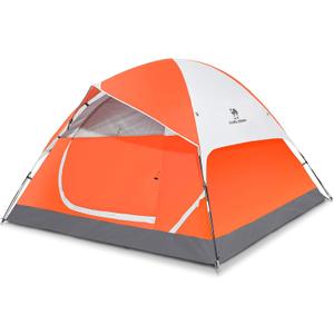 CAMEL CROWN Tents for Camping 2-5 Person Camping Dome Tent, Waterproof,Spacious, Lightweight Portable Backpacking Tent for Outdoor Camping/Hiking