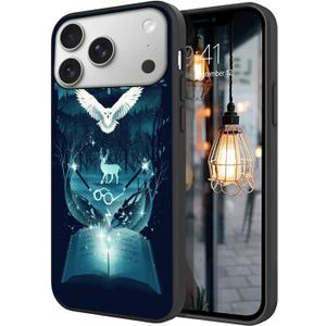 Compatible with Fashion iPhone 17 Pro Max Case, Protective Shockproof Scratch Resistant Soft TPU Case(Harry-Magic-10) (Pattern-8)