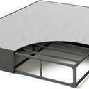 Zinus 9 Inch Full WonderBox(TM) Smart Box Spring, Quick Assembly Mattress Foundation, Durable Metal Frame, Grey