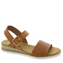 Skechers Women's Desert Kiss - Sunny Flair Sandal, Color Brown, Size 8.5
