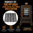 Uniflasy PBV4NX Smoker Racks for Pit Boss 1300 Connected & Copperhead Onyx Vertical Pellet Smoker