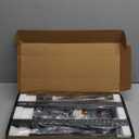 PERLESMITH UL Listed TV Mount for Most 37-85 inch TV, Universal Tilt TV Wall Mount Fits 16- 24 Wood Stud with Loading 132 lbs & Max VESA 600x400mm, Low Profile Flat Wall Mount Bracket PSLTK1 (Black)