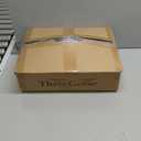 Three Geese Adjustable Goose Feather Down Pillows Queen Set of 1, Assemblable Bed Pillow with Cotton Cover for Side/Back/Stomach Sleepers, Customizable Firmness Design 20x28