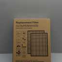 TTAP003 Replacement Filter, Compatible with TaoTronics TT-AP003 Air Purifier and VIVOSUN 5-in-1 Air Purifier, 3-in-1 Premium H13 True HEPA Filter, 2-Pack