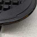 Baker's Friend 4 in 1 Waffle Maker Set: Mini Doughnut & Waffle Maker, Removable Plates, Compact, Recipe Included, Red