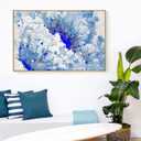 Floating Frame for 24x36 Canvas Paintings, DIY Metal Canvas Frame with 1.5" Deep for Oil Paintings Portrait Landscape Living Room Bedroom Home Office Wall Art Decor (Gold)
