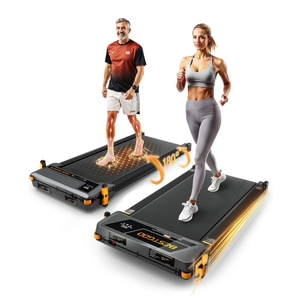 Walking Pad Treadmill, BestGod Incline Under Desk Treadmill 330lbs Capacity, 2.5HP Portable Treadmills for Home, Compact Treadmills Mini Walking Pad, Running Machine with Remote Control