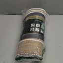 Hand Woven 100% Cotton Yoga Mat- Thick Handloom Made in India- for Gym Floor Exercise - Runner for Bedroom (24"x72", Beige)