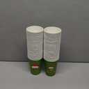 60 Pcs Christmas Coffee Cups Bulk 12 oz Xmas Disposable Green Paper Cups Drinking Supplies for Xmas Winter Holiday Table Decoration