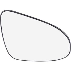 X AUTOHAUX Car Rearview Right Side Non-Heated Mirror Glass with Backing Plate 879080D590 for Toyota Yaris 2012-2017