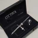 Harder & Steenbeck Airbrush  ULTRA 2024 - German-Engineered Dual Action Painting Set with Gravity Feed - 0.45mm Self-Centering Nozzle - 5ml Paint Cup - 120231