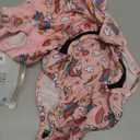 CuteBone Dog Surgery Recovery Suit Cat Surgical Onesie Female Body Suits Male Prevent Pet from Licking Wounds SSF02L (Large, Unicorn)