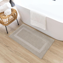 Mohawk Home Prestige Casual Solid Taupe 1' 5" X 2' Bath Mat Perfect for Bathroom