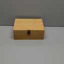 Woiworco Large Bamboo Wooden Storage Box with Hinged Lid, 11 x 7.9 x 4.5 inch Natural Wooden Box for Crafts, Art, DIY, Stash, Keepsake, Gifts