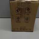 AMACOOL Oscillating Vintage Fan, All Metal 8" Retro Table Top Fan, Adjustable Head Tilt, Quiet 3 Speeds Plug-In Desk Fan for Bedroom Home Office & Kitchen (Black)