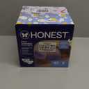 The Honest Company Comfort Dry Disposable Overnight Diapers for Sensitive Skin, Hypoallergenic, Baby Cozy Cloud and Star Signs Design Club Box Size 5 (27 lbs) 40 Count