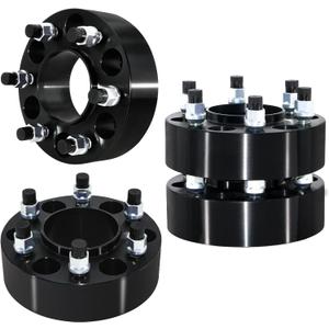 BDELI 4Pcs 2.0" 6x5.5 Wheel Spacers Compatible with Chevrolet，GMC