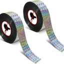 MP mypole Bird Scare Tape Ribbon, 2 * 300 Foot Reflective Tape Ribbon for Birds Woodpecker Scare Reflective Flash Tape Scare Birds Away for Outdoor, House, Garden, Patio, Orchard