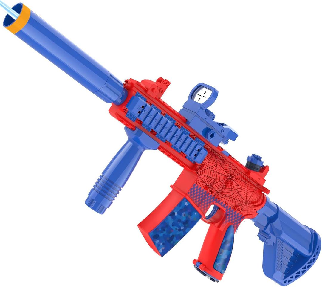 Dolanus Spider Water Blaster - Water Gun for Kids Adults - Electric Automatic Squirt Gun with Long Range, Summer Outdoor Beach Swimming Pool Toys, Gift for Kids Age 8 9 10 11 12 Years Old Boys